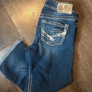 Women’s Silver Capris size 26